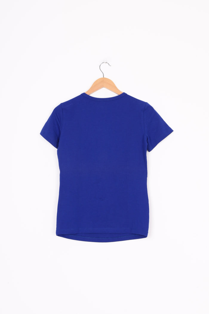 Versace Jeans Womens Blue T-shirt Size 38