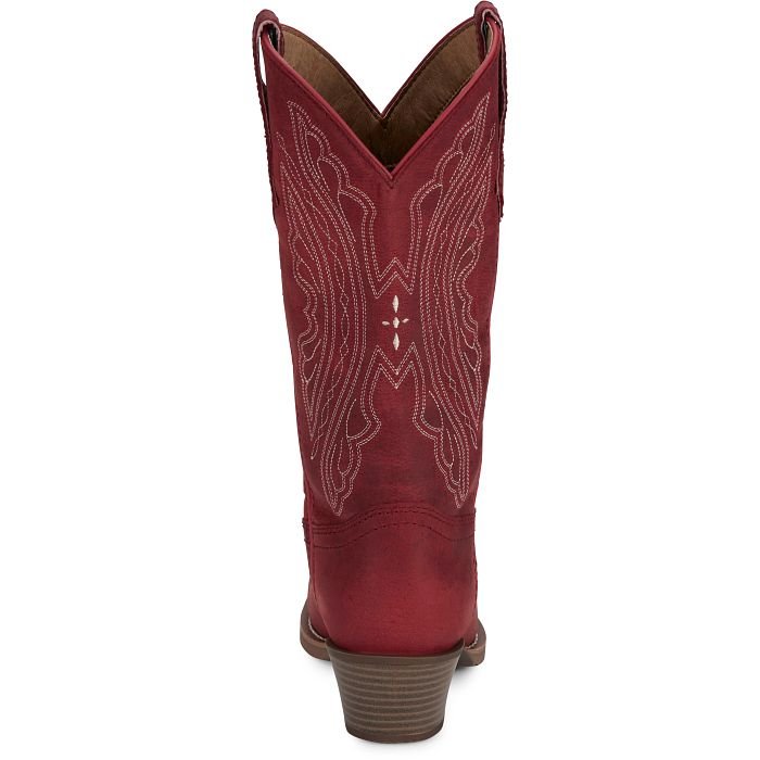 Justin Renie Red Western Boots - Sz 7