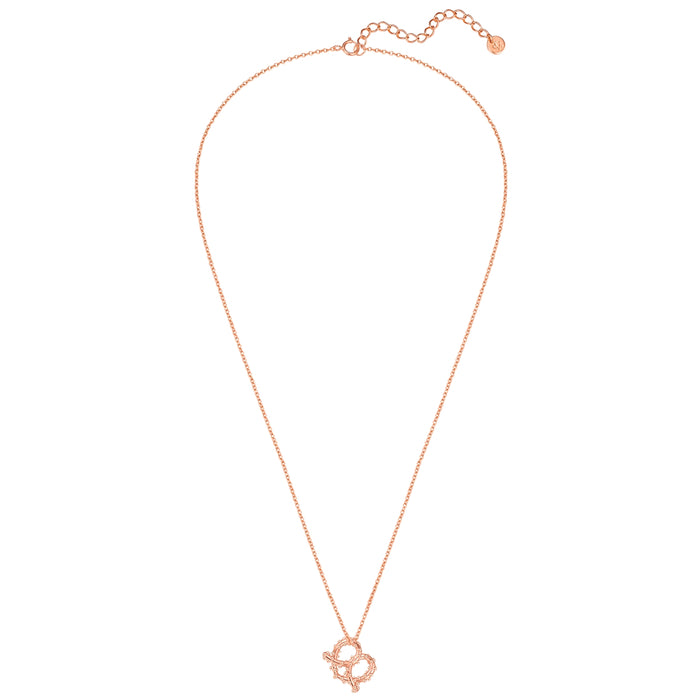 Kette mit Anhänger Herz Brez'n roségold