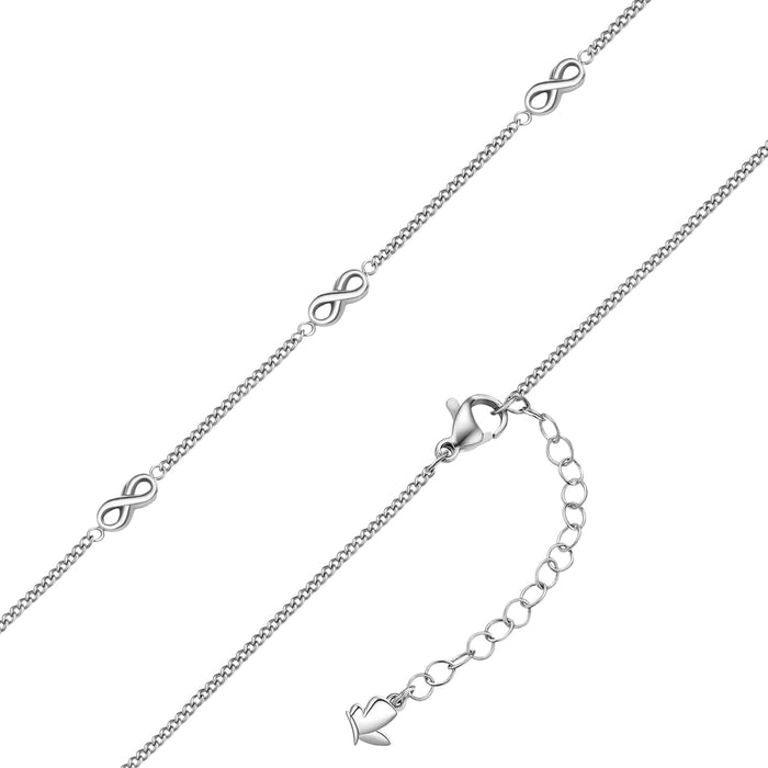 Kette mit Infinity-Symbolen