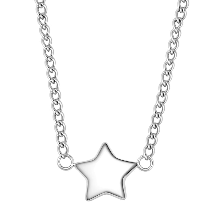 Kette mit Stern-Anhänger silber