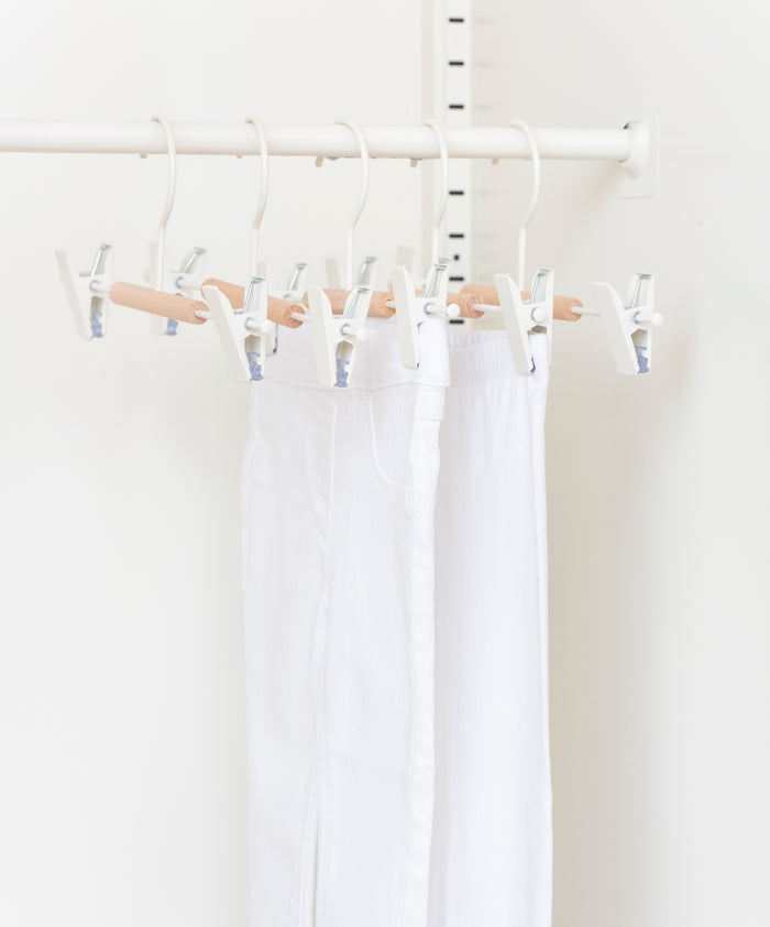 Kids Clip Hangers in Chalk