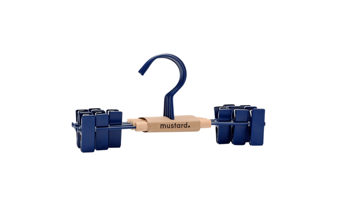 Kids Clip Hangers in Navy