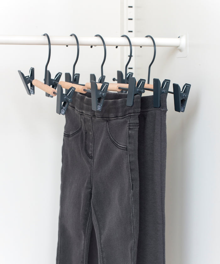 Kids Clip Hangers in Slate