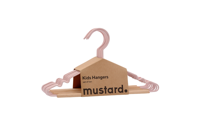 Kids Top Hangers in Blush