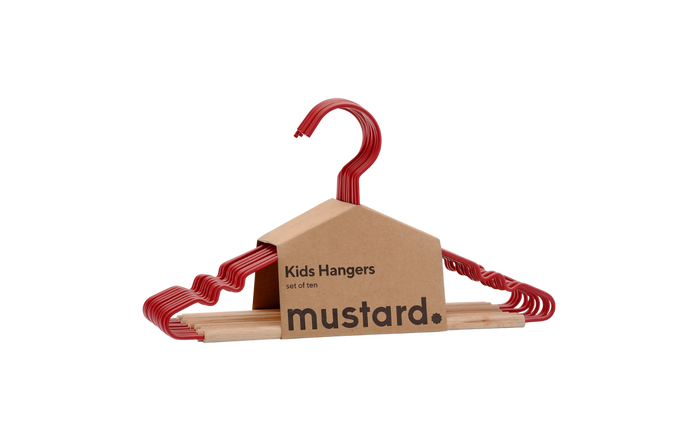 Kids Top Hangers in Poppy