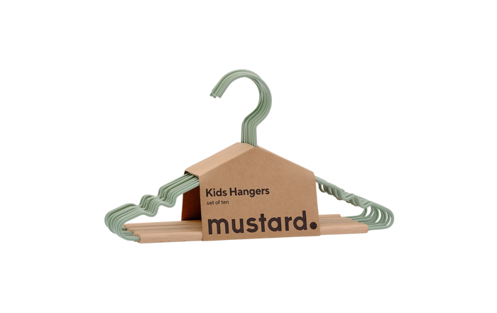 Kids Top Hangers in Sage