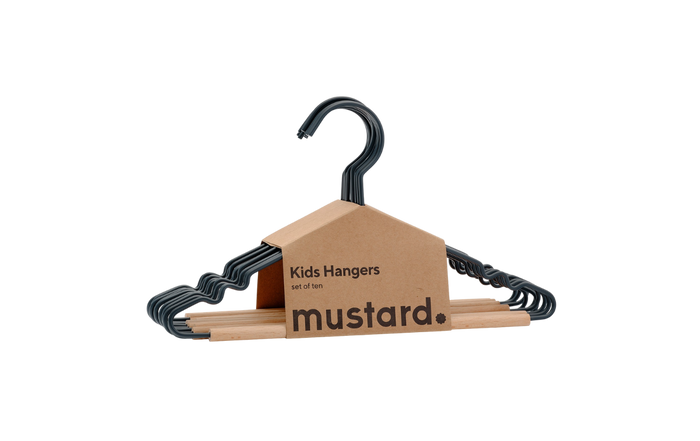 Kids Top Hangers in Slate