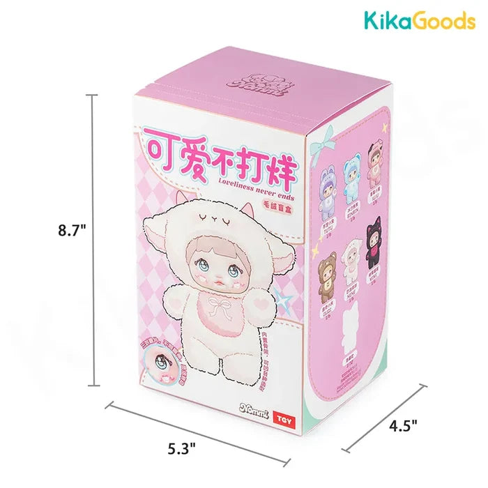 Kika Goods Nommi Loveliness Never Ends Series 1pc Plush Blind Box - Kryptonite Character Store