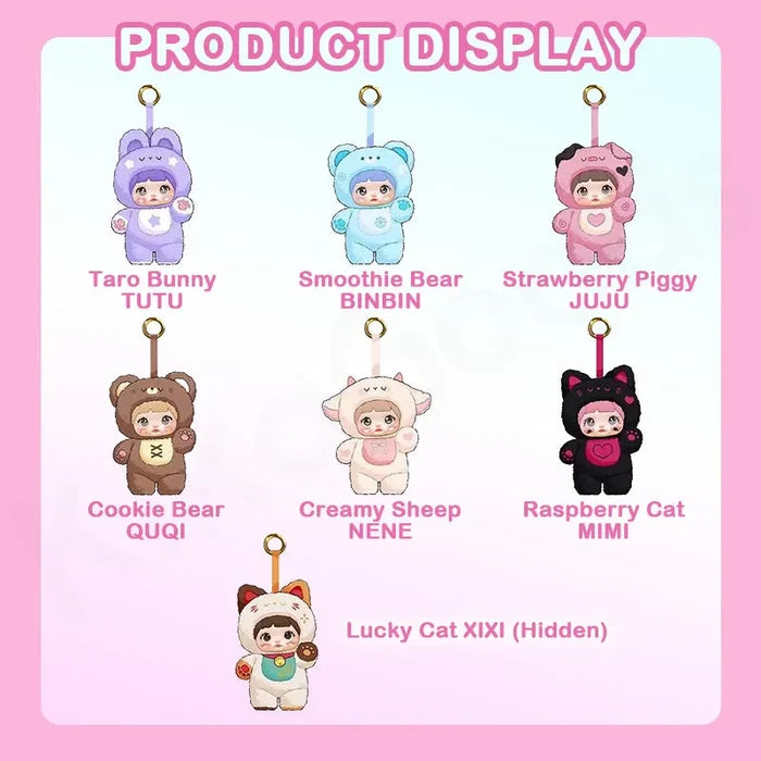 Kika Goods Nommi Loveliness Never Ends Series 1pc Plush Blind Box - Kryptonite Character Store