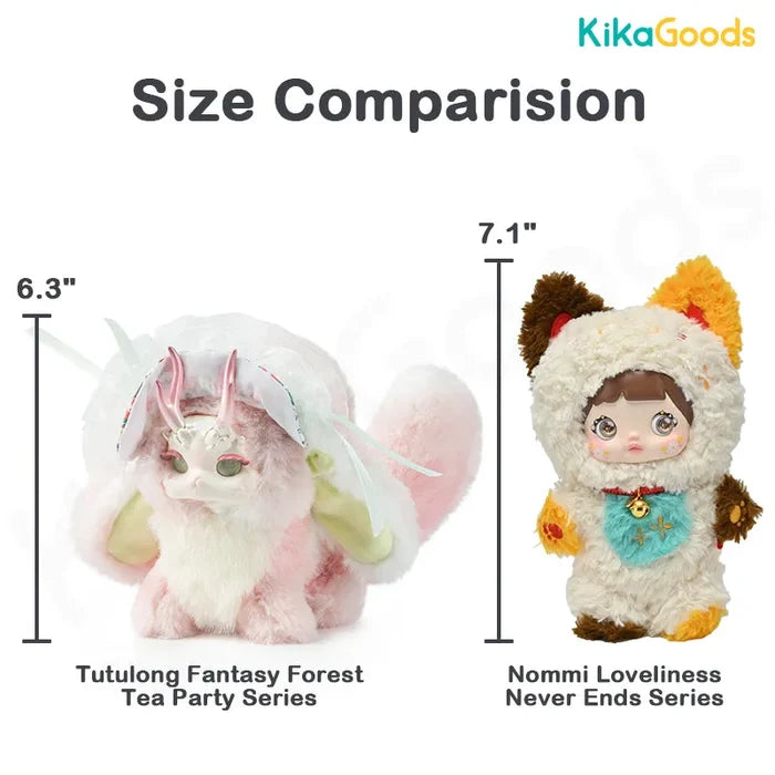 Kika Goods Nommi Loveliness Never Ends Series 1pc Plush Blind Box - Kryptonite Character Store
