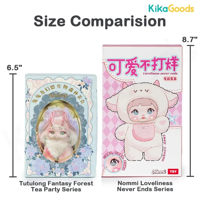 Kika Goods Nommi Loveliness Never Ends Series 1pc Plush Blind Box - Kryptonite Character Store