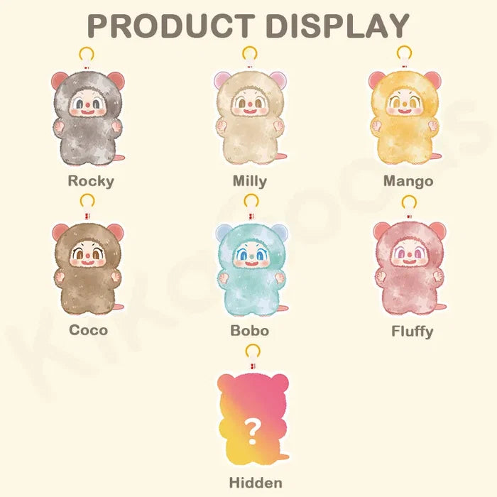 Kika Goods Pippa First Generation Macaron Series 1pc Plush Blind Box
