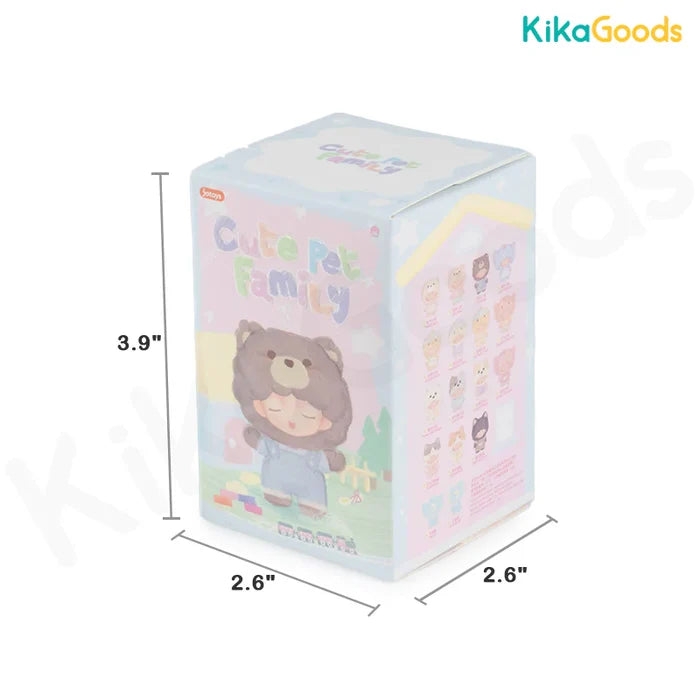 Kika Goods Yumo - Cute Pet Family Series 1pc Mini Plush Blind Box