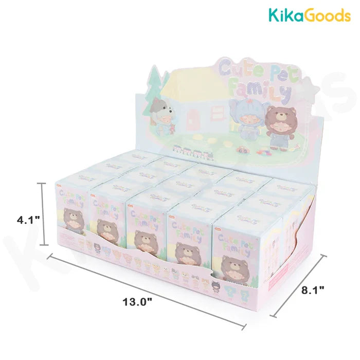 Kika Goods Yumo - Cute Pet Family Series 1pc Mini Plush Blind Box
