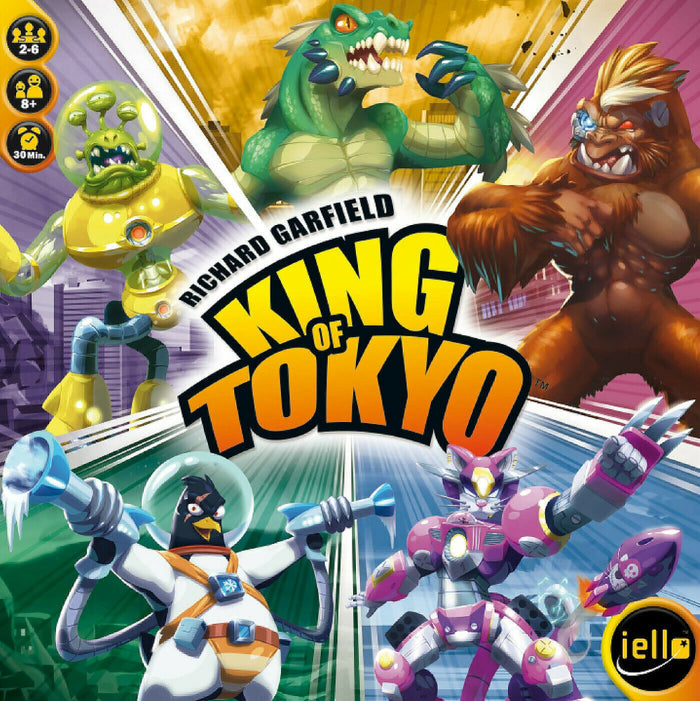 King of Tokyo - Schnelles lustiges Würfelspiel für die ganze Familie