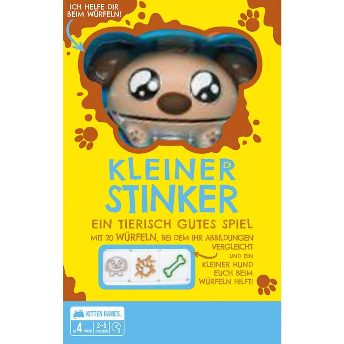 Kleiner Stinker - Erstes Würfelspiel für Kindergarten-Kids