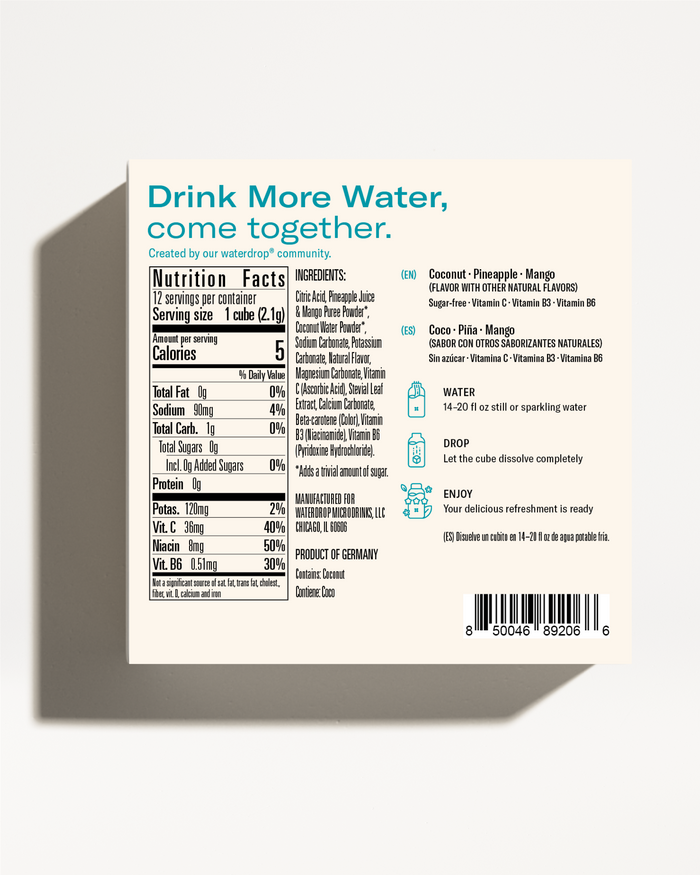 Limited Edition: KOKO PIÑA 12-Pack Microdrink | waterdrop®