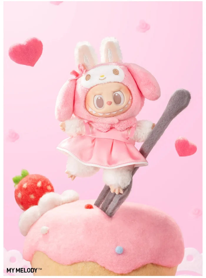 Labubu - The Monsters X Hello Kitty And Friends Series Vinyl Plush Doll Blind Box