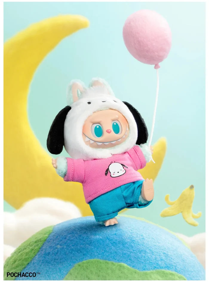 Labubu - The Monsters X Hello Kitty And Friends Series Vinyl Plush Doll Blind Box