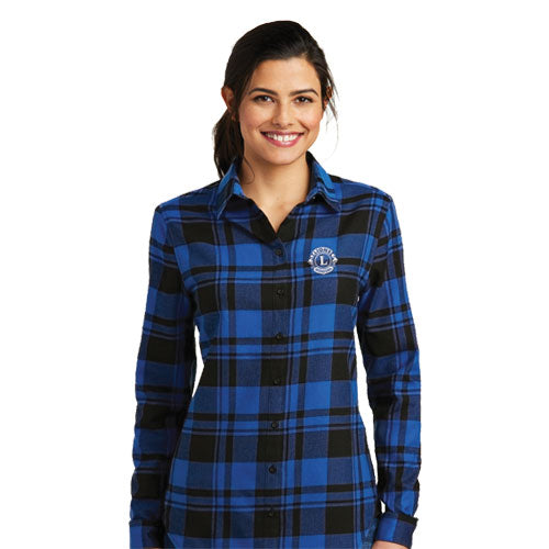 LADIES PLAID FLANNEL TUNIC