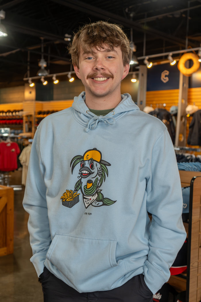 [ Lake County Fish Fry’s ] Benny Blue Hoodie - Official League