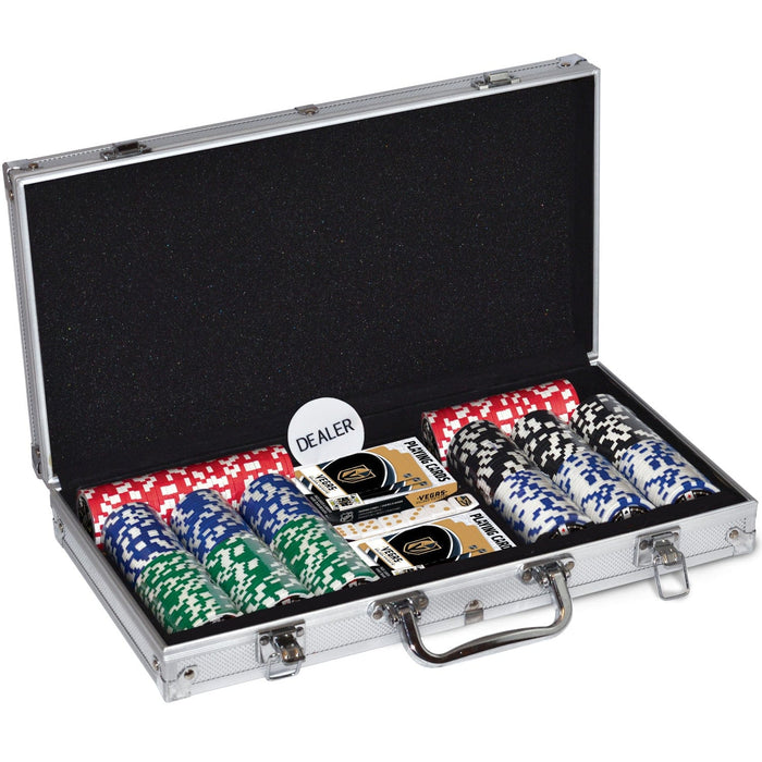 Las Vegas Golden Knights 300 Piece Poker Set - Vegas Team Store