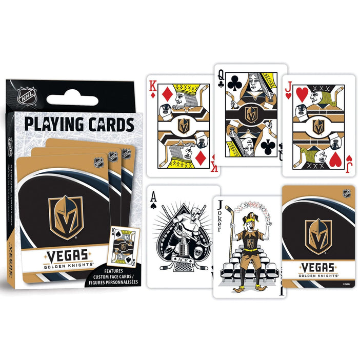 Las Vegas Golden Knights Playing Cards - 54 Card Deck - Vegas Team Store