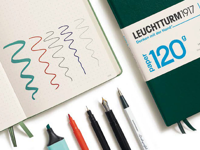 Leuchtturm 1917 Notebook - Edition Paper 120g - Forest Green