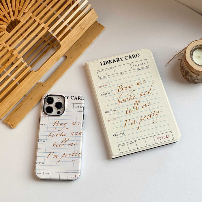 Library Card iPad Case