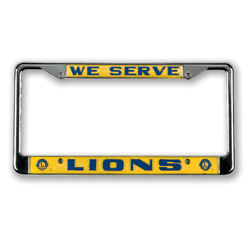 LICENSE PLATE FRAME