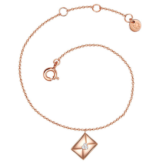 Liebes Armband roségold