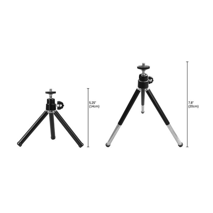 Lightweight Folding Mini Tripod for Webcams and Cameras.