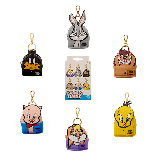 Loungefly Warner Bros Looney Tunes - Character Mystery Mini 1pc Backpack Keychain