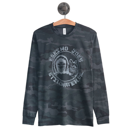 L/S BLACK CAMO TEE - LSBCT