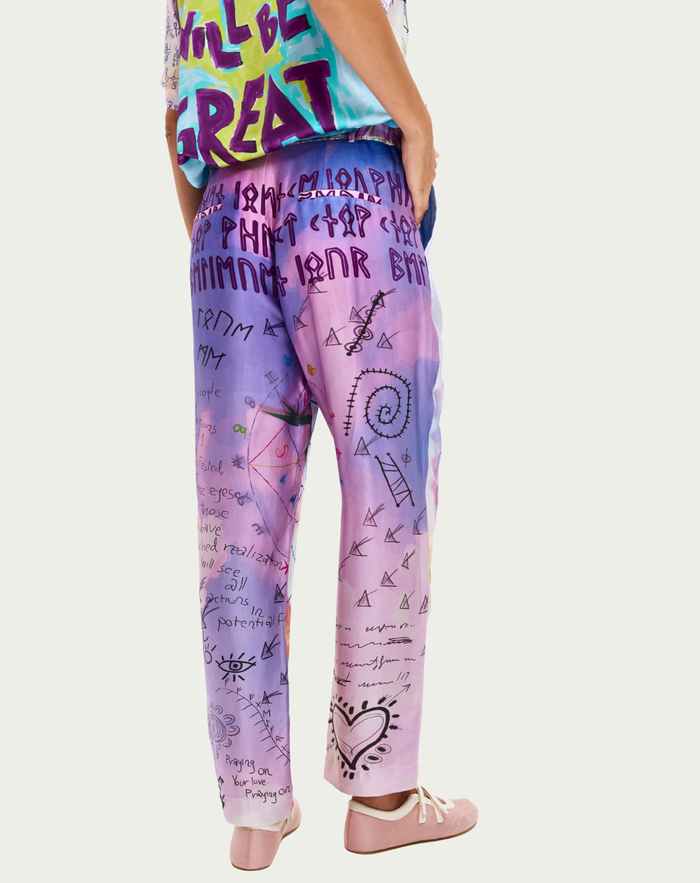 Lydia Runic Whisper Pants