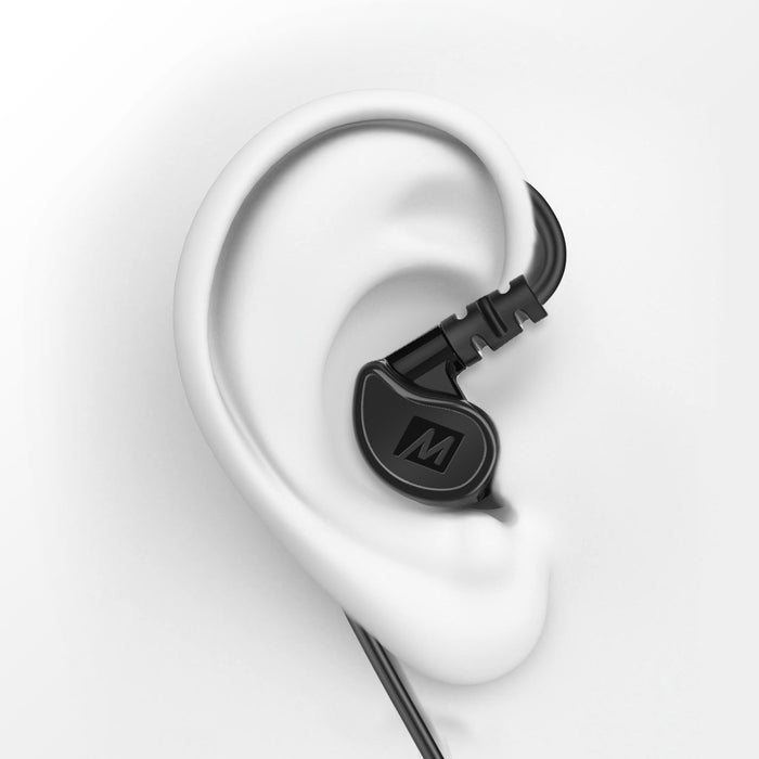 Image of M6 In-Ear Sports Headphones with Memory Wire and Headset (3.5mm Plug).