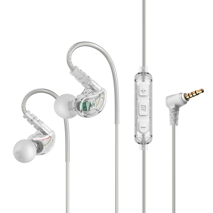 Image of M6 In-Ear Sports Headphones with Memory Wire and Headset (3.5mm Plug).
