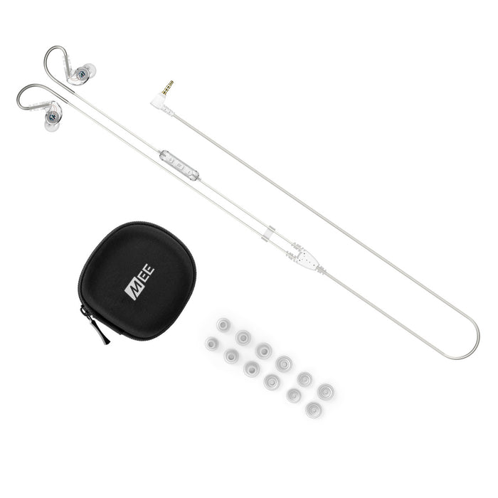Image of M6 In-Ear Sports Headphones with Memory Wire and Headset (3.5mm Plug).