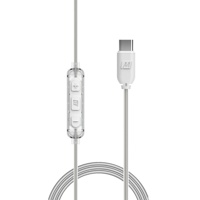 Image of M6 In-Ear Sports Headphones with Memory Wire and Headset (USB-C Plug).