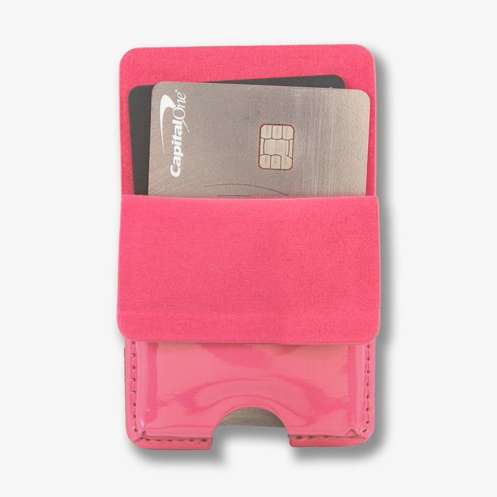 Magnetic Wallet - Camelia Pink