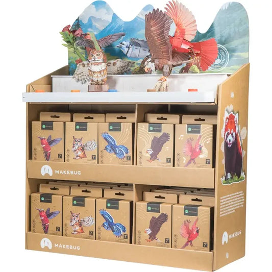 Makebug - Sky Echo Merchandiser DIY Birds Figure