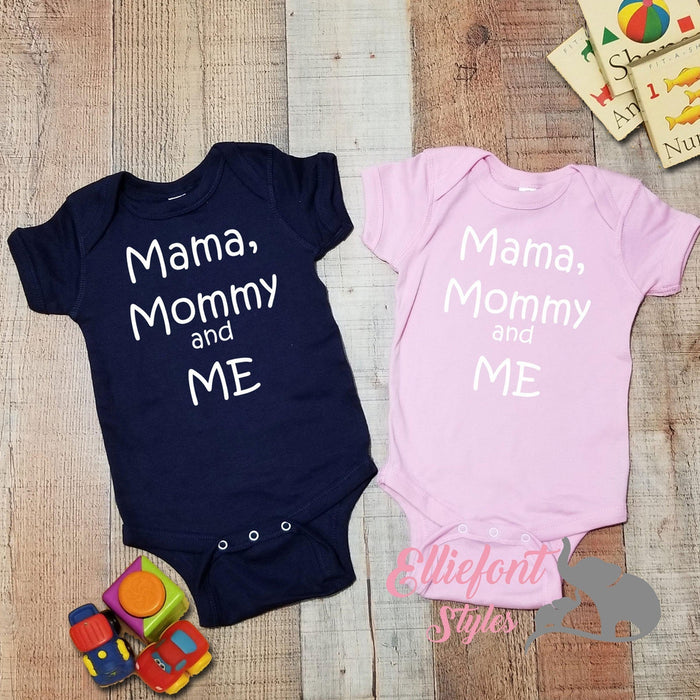 Mama Mommy And Me Infant Bodysuit