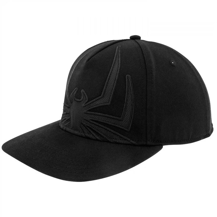 Marvel Spider-Man - Spider-Man Logo Black on Black Hat
