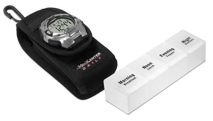 MedCenter Daily Pill Organiser and Alarm - Tabtime Limited