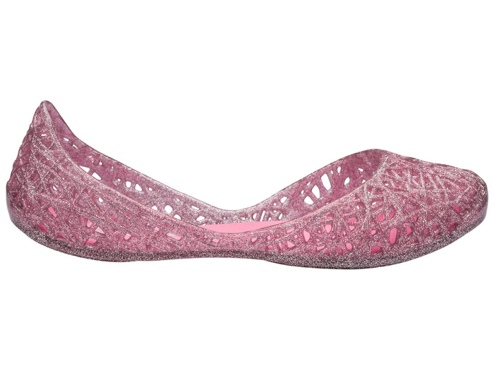 Mel Campana Zig Zag Pink Designer Ballerinas for Girls - Stylish and Trendy Ballet Flats for Young Fashionistas