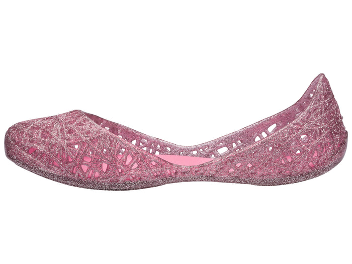 Mel Campana Zig Zag Pink Designer Ballerinas for Girls - Stylish and Trendy Ballet Flats for Young Fashionistas