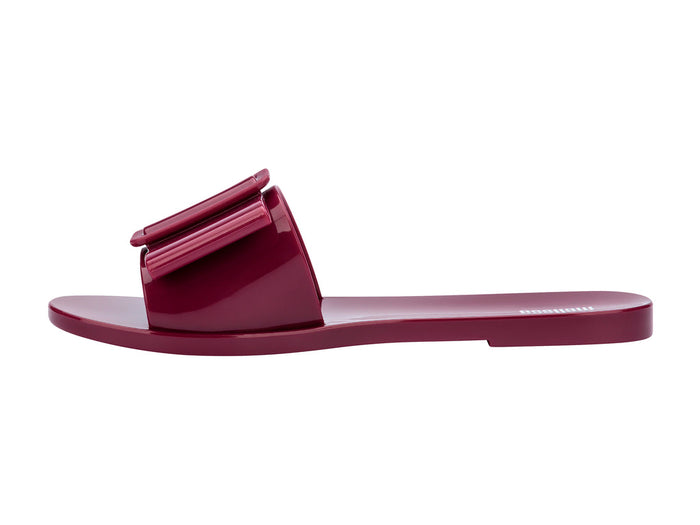 Melissa Babe Flat Blood Red Flipflop for Women – Stylish Comfortable Casual Sandals4
