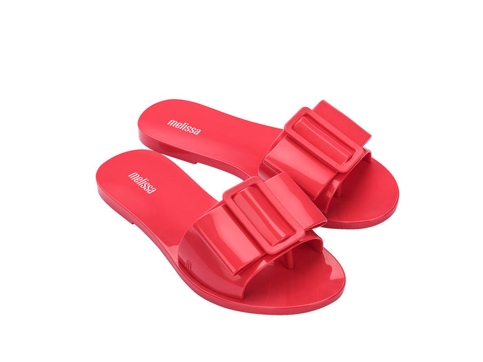 Melissa Babe Flat Red Flipflop For Women