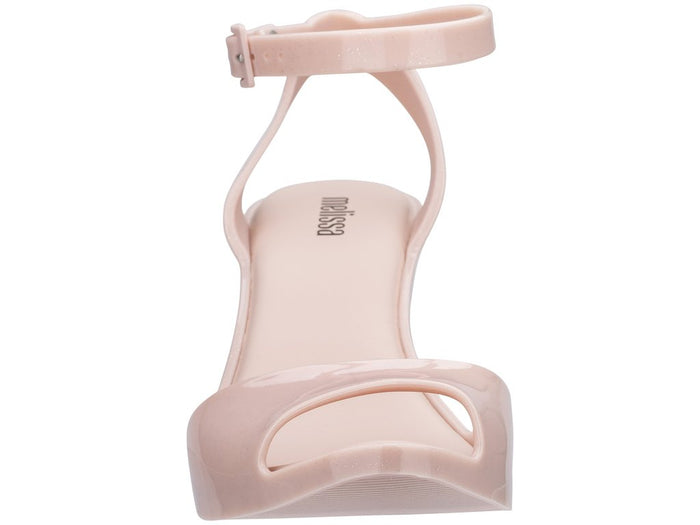 Melissa Blanca Ankle Strap Peep Toe Wedges Heel Light Pink Sandal for Women – Stylish and comfortable wedge sandals with an elegant ankle strap and peep-toe design. Perfect for casual and dressy occasions.